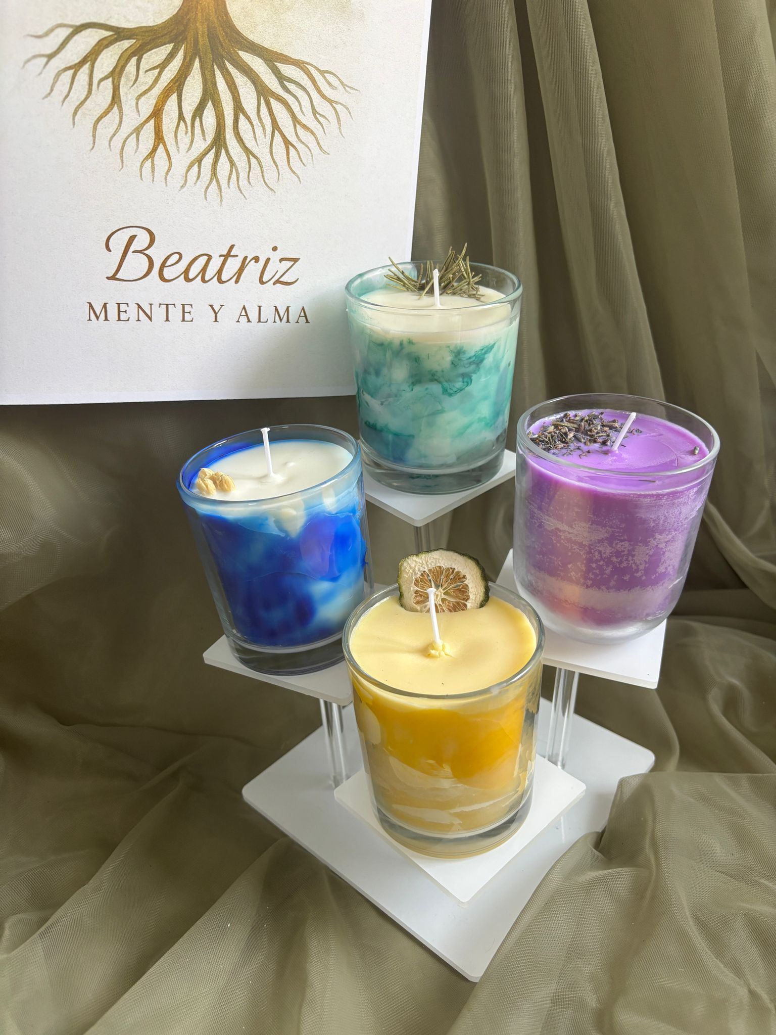 Velas decoradas